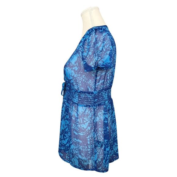 Forever21 Blue Blouse - Picture 3 of 6